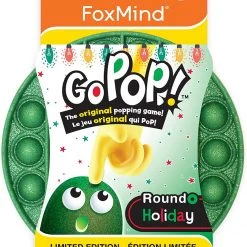 FoxMind Go Pop! Roundo Limited Edition: Green Glitter Best Selling Children Games