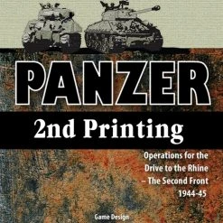 GMT Games Board Games Panzer: Game Expansion Set, Nr3 - Drive To The Rhine - The Second Front 1944-45 (2nd Printing)