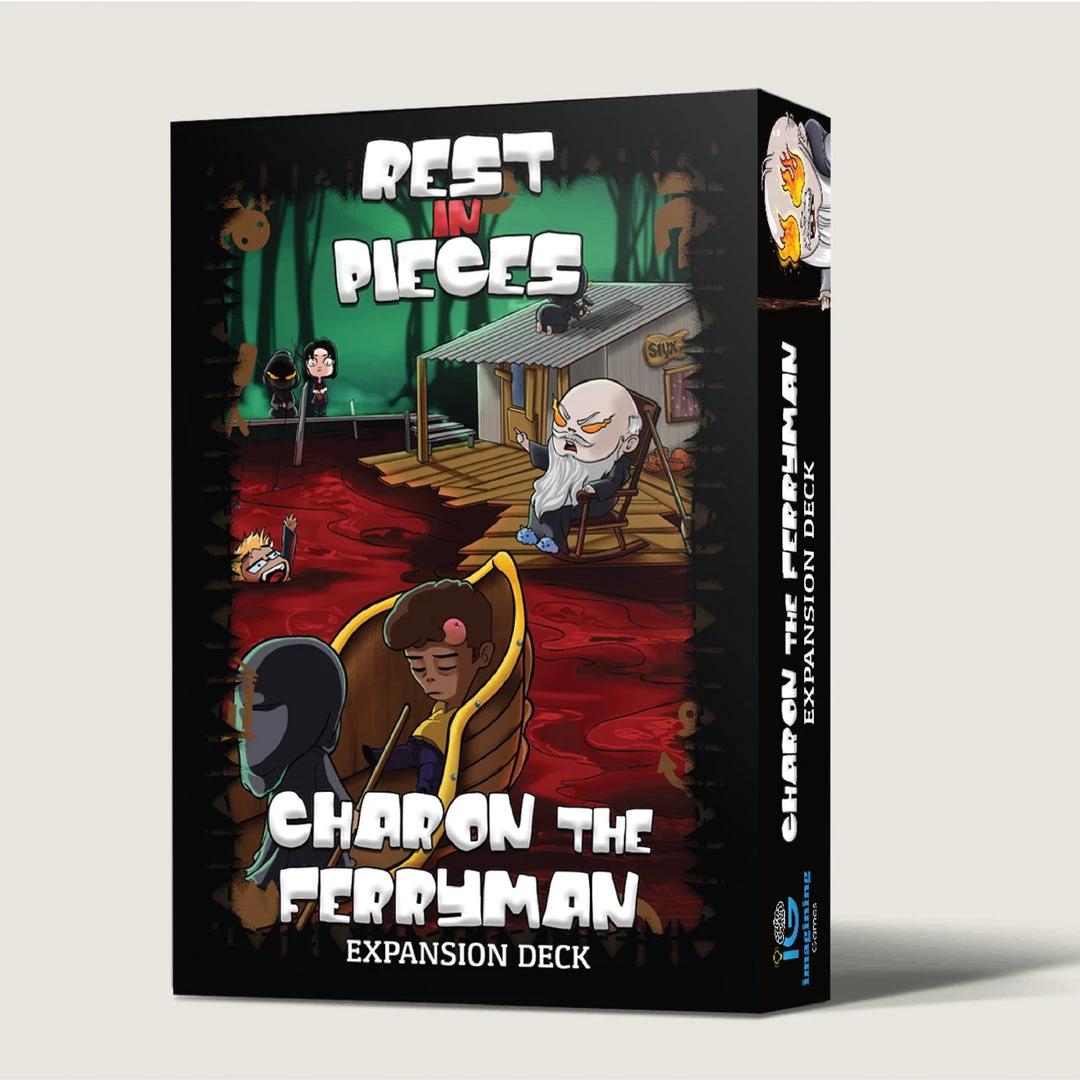Imagining Games Rest In Pieces: Charon The Ferryman Expansion Deck Board Games 1 Imagining Games Rest In Pieces: Charon The Ferryman Expansion Deck Board Games