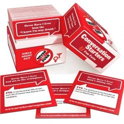 INI Never Have I Ever Conversation Starters: Girls Night Out Board Games