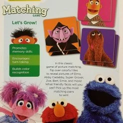 Wonder Forge Board Games Matching Game - Sesame Street
