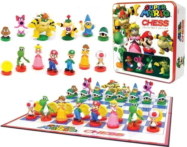 The Op Board Games Chess - Super Mario 1 The Op Board Games Chess - Super Mario
