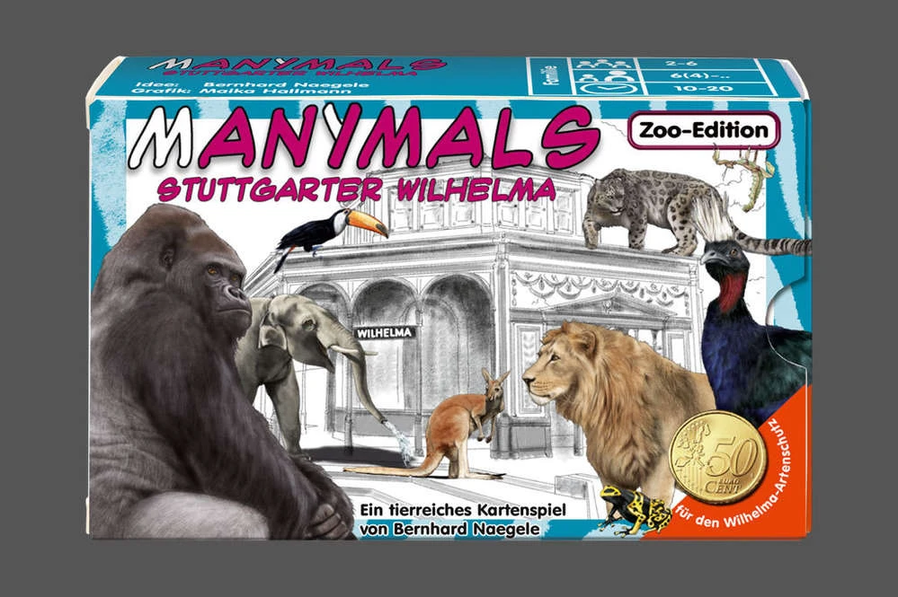 Adlung-Spiele Board Games Manimals: Stuttgarter Wilhelma (Import) 1 Adlung-Spiele Board Games Manimals: Stuttgarter Wilhelma (Import)
