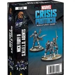 Atomic Mass Games Marvel: Crisis Protocol – Nick Fury & S.H.I.E.L.D. Agents Character Pack