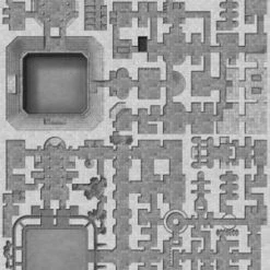 Gaming Paper Adventure Maps: Mega Dungeon 1 6 Gaming Paper Adventure Maps: Mega Dungeon 1