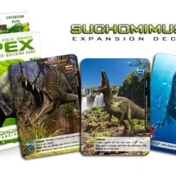 Die-Hard Games Board Games Apex Theropod Deck-Building Game: Suchomimus Expansion Deck