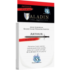 NSKN Games Paladin Card Protection - Arthur (45 × 68 Mm, Mini European)