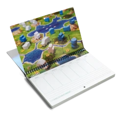 BoardGameTables.com Board Games Board Game Calendar (Year 2020)