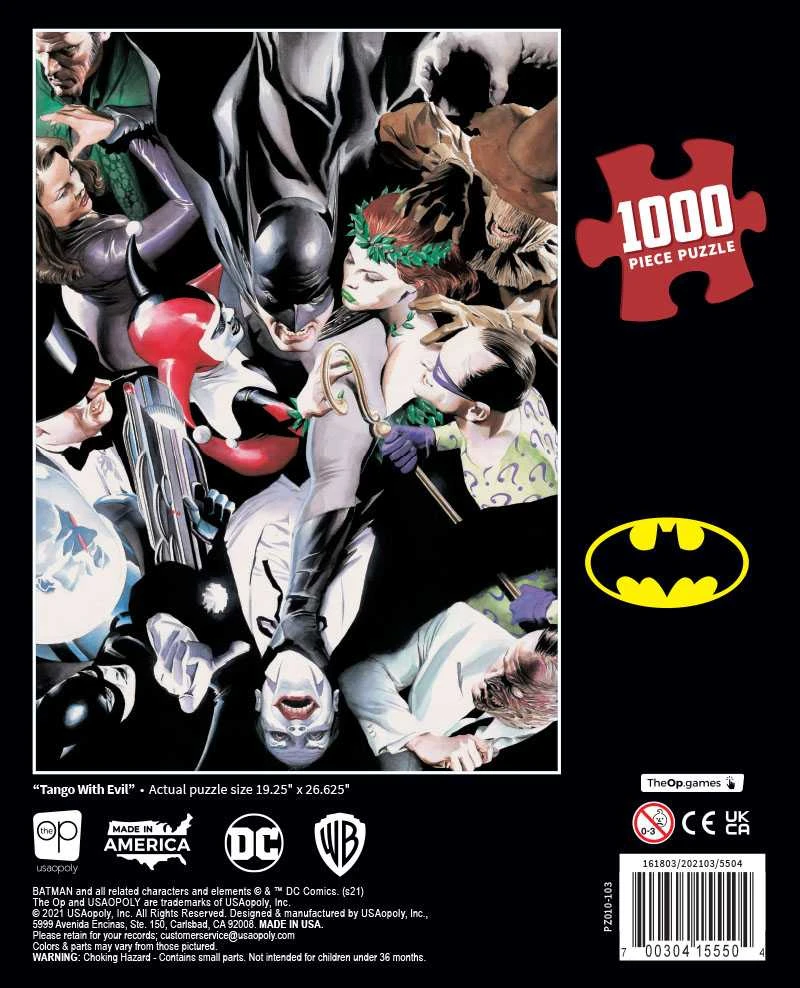 Puzzle - USAopoly - Batman "Tango With Evil" (1000 Pieces) All Sale Items 4 Puzzle - USAopoly - Batman "Tango With Evil" (1000 Pieces) All Sale Items