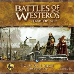 Fantasy Flight Games Battles Of Westeros: House Baratheon Army Expansion Board Games