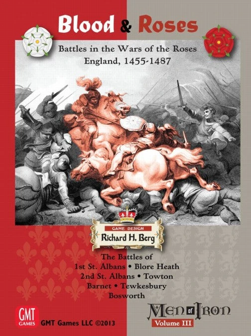 GMT Games Blood & Roses Board Games 1 GMT Games Blood & Roses Board Games