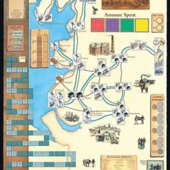 Eagle Games Brass: 2 Sided Player Board