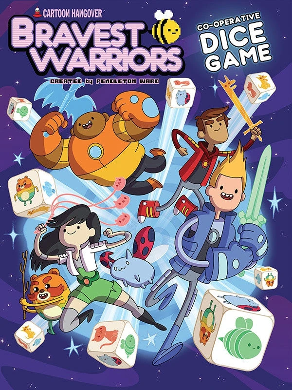 Cryptozoic Entertainment Bravest Warriors Co-operative Dice Game 1 Cryptozoic Entertainment Bravest Warriors Co-operative Dice Game