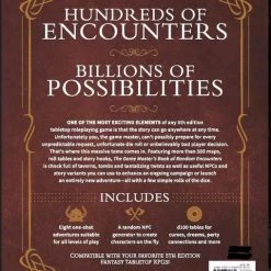 Media Lab Books The Game Master's Book Of Random Encounters Fantasy Games