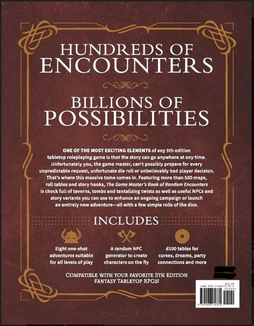 Media Lab Books The Game Master's Book Of Random Encounters Fantasy Games 2 Media Lab Books The Game Master's Book Of Random Encounters Fantasy Games