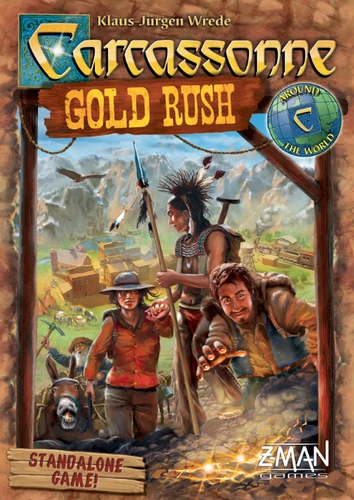 Z-Man Games Carcassonne: Gold Rush Board Games 1 Z-Man Games Carcassonne: Gold Rush Board Games