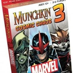 Steve Jackson Games Board Games Munchkin Marvel 3: Cosmic Chaos
