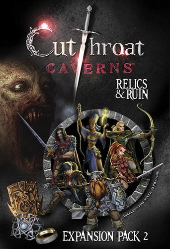 Smirk & Dagger Games Cutthroat Caverns: Relics & Ruin Board Games 1 Smirk & Dagger Games Cutthroat Caverns: Relics & Ruin Board Games