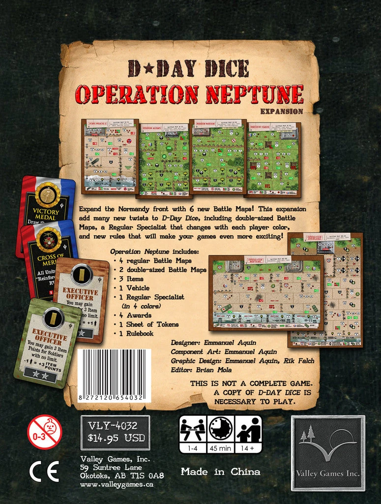Valley Games D-Day Dice: Operation Neptune 1 Valley Games D-Day Dice: Operation Neptune