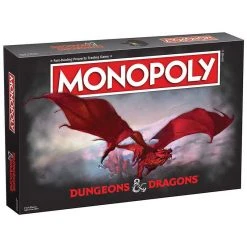 USAopoly Monopoly: Dungeons & Dragons Board Games