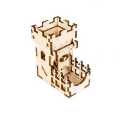 The Broken Token Broken Token - Tiny Dice Tower - The Keep (Tower And Two 10mm D6)
