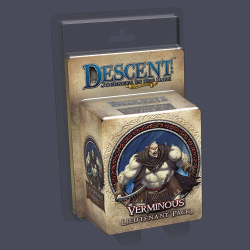 Fantasy Flight Games Descent: Journeys In The Dark (Second Edition) - Verminous Lieutenant Pack Board Games 1 Fantasy Flight Games Descent: Journeys In The Dark (Second Edition) - Verminous Lieutenant Pack Board Games