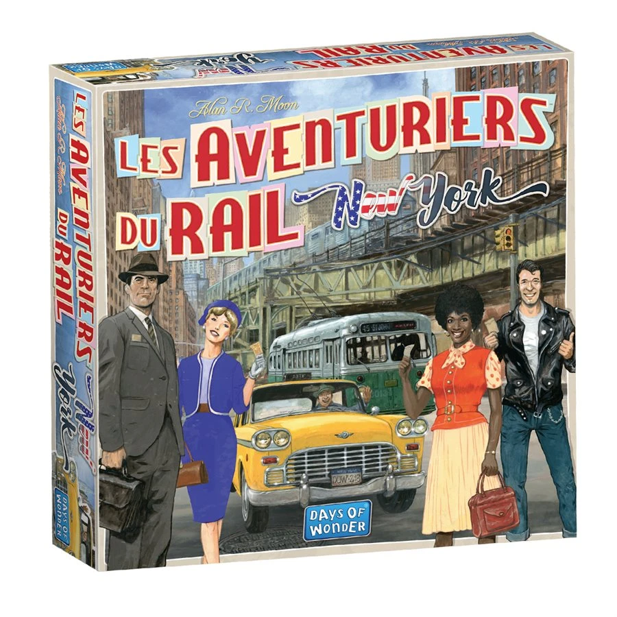 Days Of Wonder Les Aventuriers Du Rail - Express - New York (French Edition) Board Games 1 Days Of Wonder Les Aventuriers Du Rail - Express - New York (French Edition) Board Games