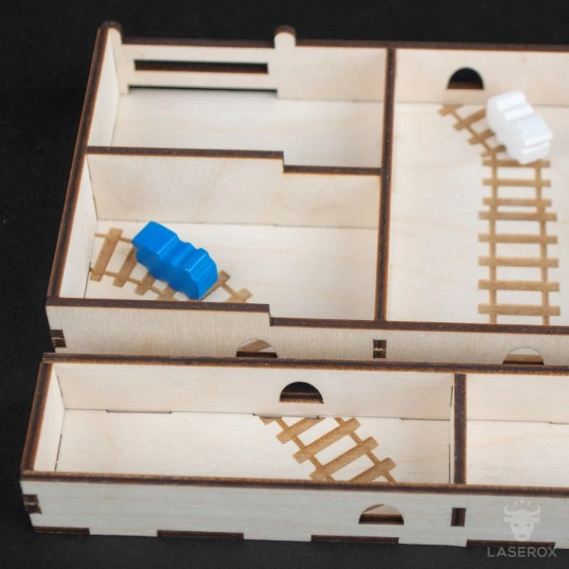 Import Games Laserox - Western Vault (Compatible With Great Western Trail) 7 Import Games Laserox - Western Vault (Compatible With Great Western Trail)