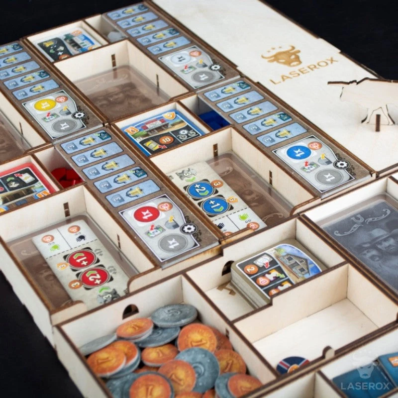 Import Games Laserox - Western Vault (Compatible With Great Western Trail) 2 Import Games Laserox - Western Vault (Compatible With Great Western Trail)