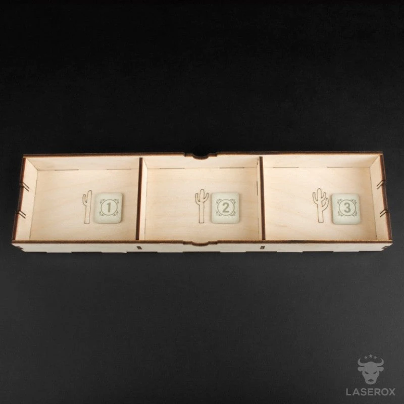 Import Games Laserox - Western Vault (Compatible With Great Western Trail) 5 Import Games Laserox - Western Vault (Compatible With Great Western Trail)