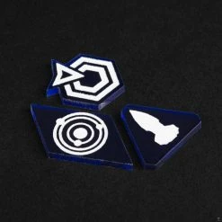 Import Games Laserox - Twilight Imperium: Command & Control Tokens (Black) 12 Import Games Laserox - Twilight Imperium: Command & Control Tokens (Black)