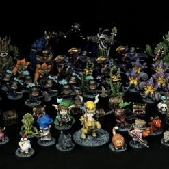 Four Realms Of Chaos Pre-Painted - Super Dungeon Explore: Forgotten King (Deluxe Quality)