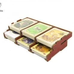 Gaming Trunk - Settlers Organizer For Catan (Unstained)