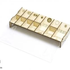 Gaming Trunk - Gloom Tavern Organizer For Gloomhaven With Forgotten Circles (Natural Unstained)