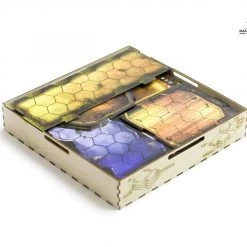 Gaming Trunk - Gloom Tavern Organizer For Gloomhaven With Forgotten Circles (Natural Unstained)