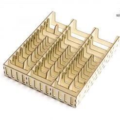 Gaming Trunk - Gloom Tavern Organizer For Gloomhaven With Forgotten Circles (Natural Unstained)