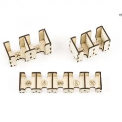 Gaming Trunk - Caribbean Organizer For Maracaibo (Natural Unstained)