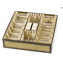 Gaming Trunk - Powerful Organizer For Dominion (Walnut. For Unsleeved Cards)