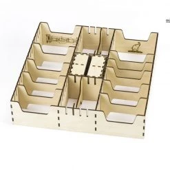 Gaming Trunk - Powerful Organizer For Dominion (Walnut. For Unsleeved Cards)