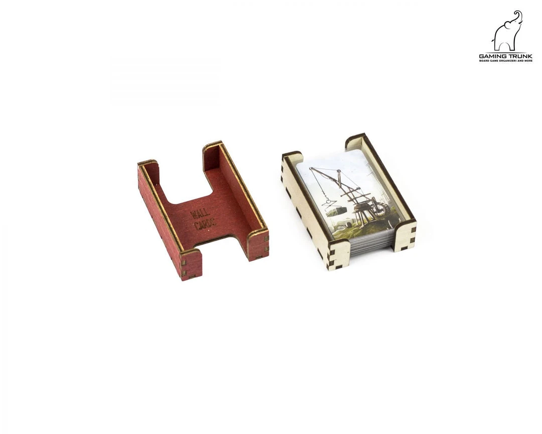 Gaming Trunk - Paladins Organizer For Paladins Of The West Kingdom (Walnut) 8 Gaming Trunk - Paladins Organizer For Paladins Of The West Kingdom (Walnut)