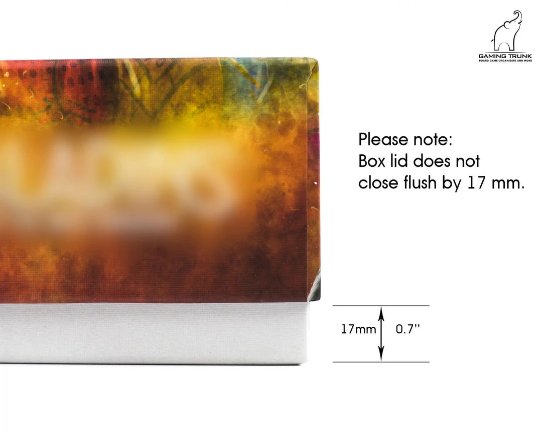 Gaming Trunk - Paladins Organizer For Paladins Of The West Kingdom (Walnut) 26 Gaming Trunk - Paladins Organizer For Paladins Of The West Kingdom (Walnut)