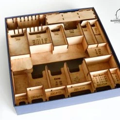 Gaming Trunk - Mad King Organizer For Castles Of Mad King Ludwig (Walnut)