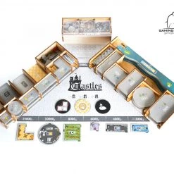 Gaming Trunk - Mad King Organizer For Castles Of Mad King Ludwig (Walnut)