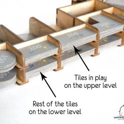 Gaming Trunk - Mad King Organizer For Castles Of Mad King Ludwig (Walnut)