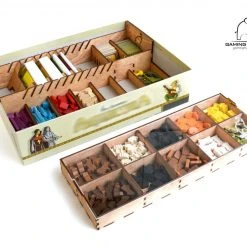 Gaming Trunk - New Farm Organizer For Agricola Revised Edition (Walnut)
