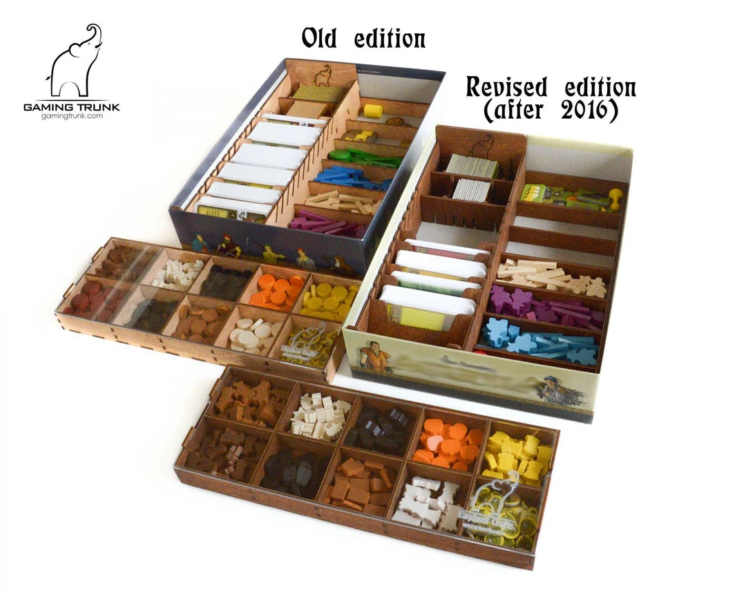Gaming Trunk - New Farm Organizer For Agricola Revised Edition (Walnut) 2 Gaming Trunk - New Farm Organizer For Agricola Revised Edition (Walnut)
