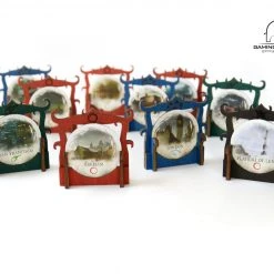 Gaming Trunk - Gate Markers For Eldritch Horror And Arkham Horror (Green) (Sets Of 5)