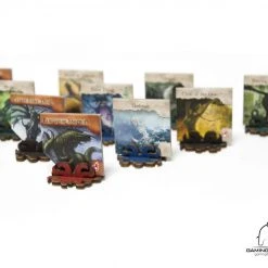 Gaming Trunk - Monster Stands For Eldritch Horror And Arkham Horror (Red) (Sets Of 5)