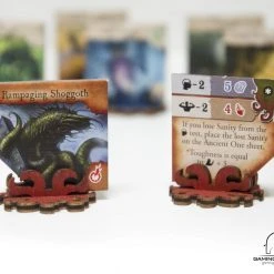Gaming Trunk - Monster Stands For Eldritch Horror And Arkham Horror (Green) (Sets Of 5)