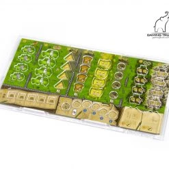 Gaming Trunk - Acrylic Overlay With A Backboard For Clans Of Caledonia Player Board. A Set Of Four (for First Edition Of The Game)